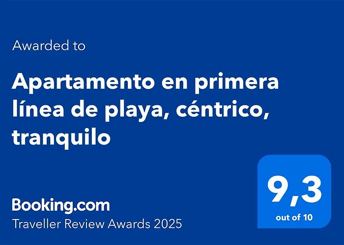 En Primera Linea De Playa, Centrico, Tranquilo Διαμέρισμα *